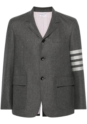 Thom Browne 4-Bar stripe single-breasted blazer - Grey