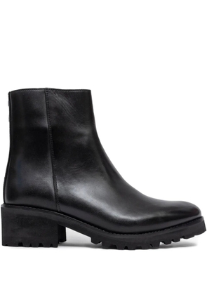 SOMMET zip-fastening boots - Black