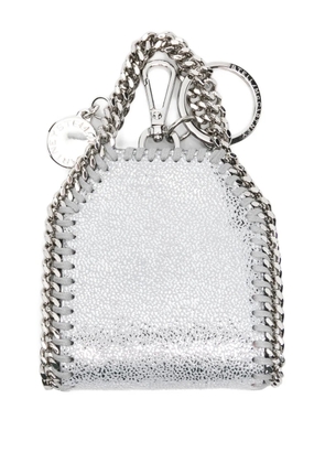 Stella McCartney Falabella airpods case keyring - Silver
