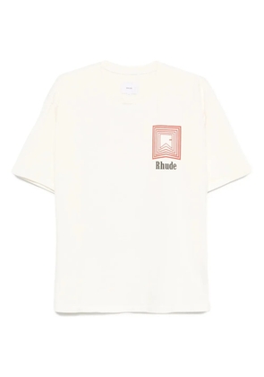 RHUDE graphic-print T-shirt - White