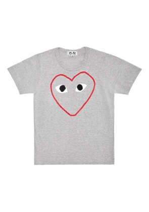 Comme Des Garçons Play heart-print T-shirt - Grey