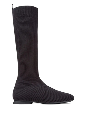 Camper ribbed-knit boots - Black