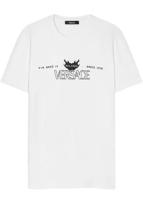 Versace logo-print T-shirt - White