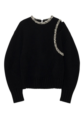 Simkhai Monroe embellished sweater - Black