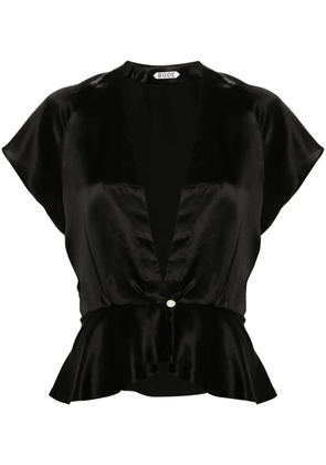 BODE Freya silk blouse - Black
