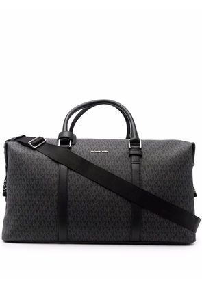Michael Kors monogram-print holdall bag - Black