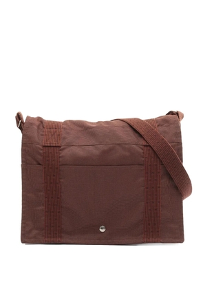 Hermès Pre-Owned 2010s MM canvas shoulder bag - Brown