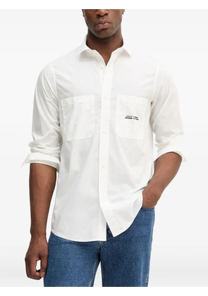 Armani Exchange pocket shirt - White