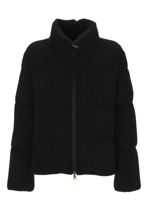 Moncler high-neck down jacket - Black