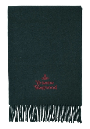 Vivienne Westwood logo scarf - Green