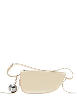 Burberry mini Shield leather shoulder bag - Neutrals