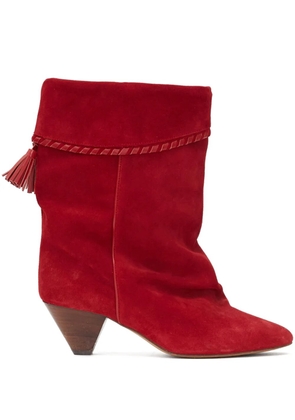 ISABEL MARANT Dalby boots - Red
