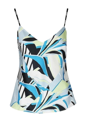 BOSS graphic-print top - Blue