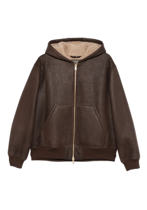 Baracuta hooded zip-fastening jacket - Brown