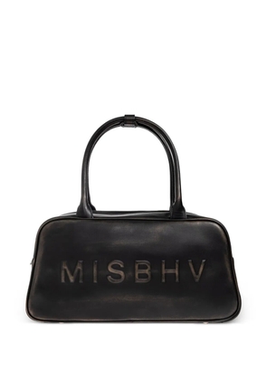 MISBHV embossed-logo tote bag - Black