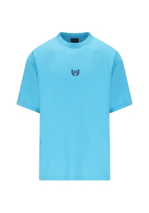 Balenciaga embroidered T-shirt - Blue