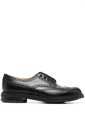 Church's polished calf leather brogues - Black