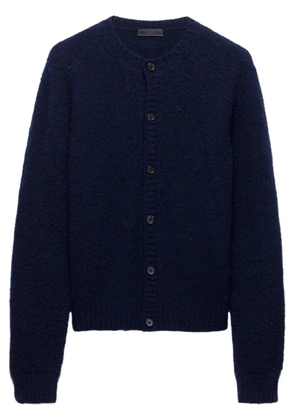 Prada Shetland wool cardigan - Blue