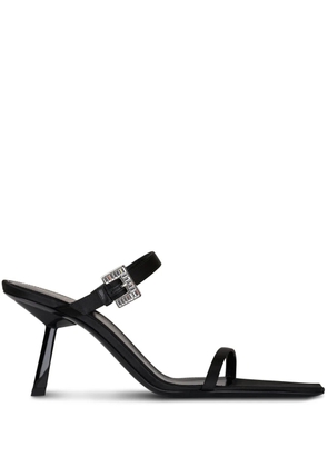 Saint Laurent Hope 75mm buckle-detailed sandals - Black