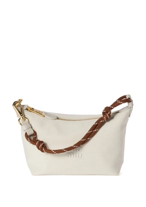Miu Miu gabardine mini bag - White