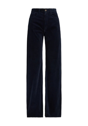 Polo Ralph Lauren corduroy high-waisted trousers - Blue
