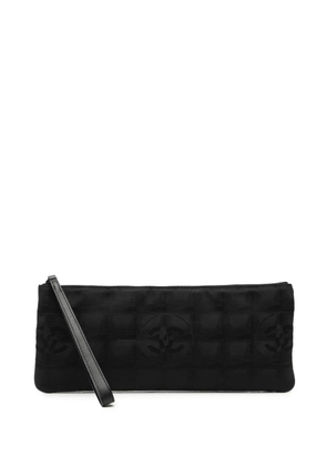CHANEL Pre-Owned 2002-2003 New Travel Line Nylon pouch - Black