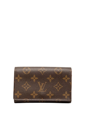 Louis Vuitton Pre-Owned 2004 Monogram Porte Monnaie Billets Tresor Wallet small wallets - Brown