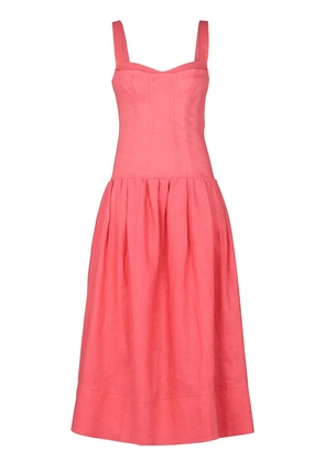 Nicholas Makenna midi dress - Pink
