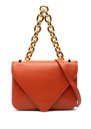 Bottega Veneta Pre-Owned 2012-2025 Small Leather Mount Envelope Chain Bag satchel - Orange