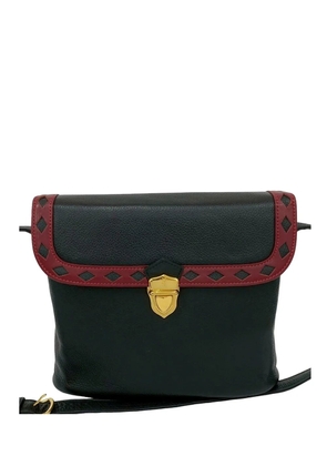 Saint Laurent Pre-Owned 20th Century Bicolor Leather Flap crossbody bag - Black