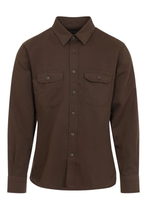 TOM FORD pocket shirt - Brown