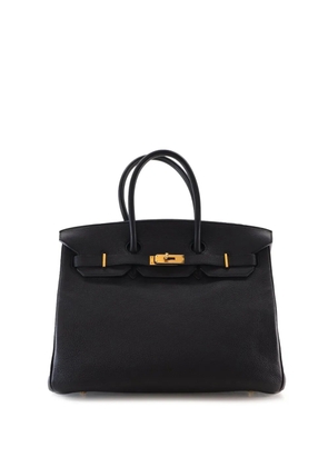 Hermès Pre-Owned 2004 Togo Birkin Retourne 35 handbag - Black
