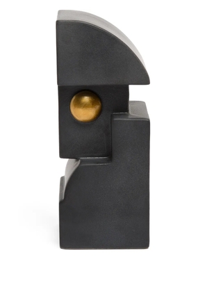 L'Objet Cubisme single bookend - Black