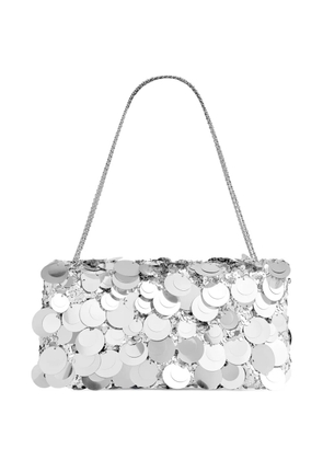 Rabanne sequin shoulder bag - Silver