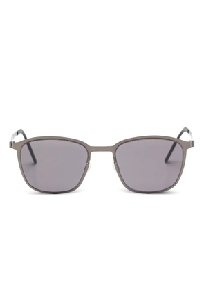 Lindberg Strip rectangle-frame sunglasses - Grey