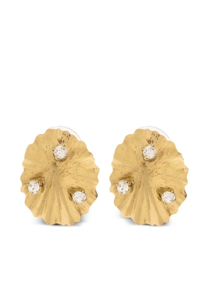 Ulla Johnson ruffled-design earrings - Gold