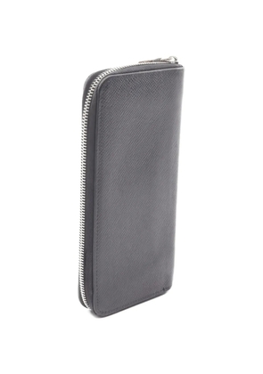 Louis Vuitton Pre-Owned 2019 zipped leather wallet - Grey