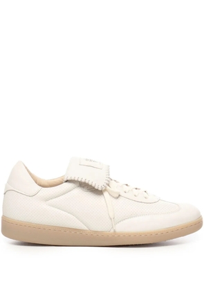 Eleventy oversize-tongue sneakers - White