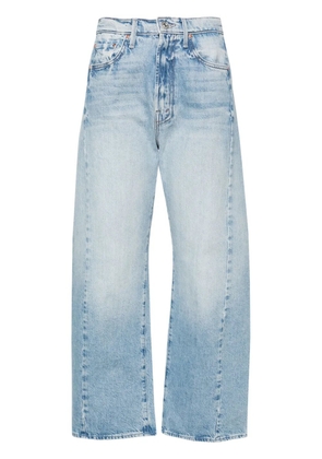 MOTHER Half Pipe high-rise wide-leg jeans - Blue