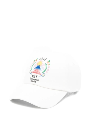 Casablanca Casa Way Mountain baseball cap - White