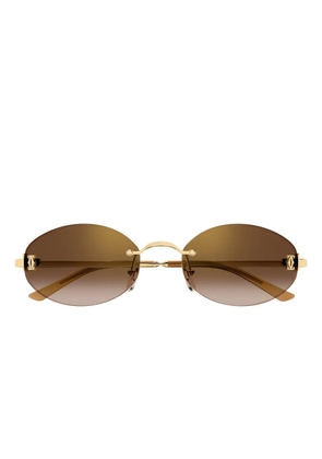 Cartier Eyewear Core Range sunglasses - Gold