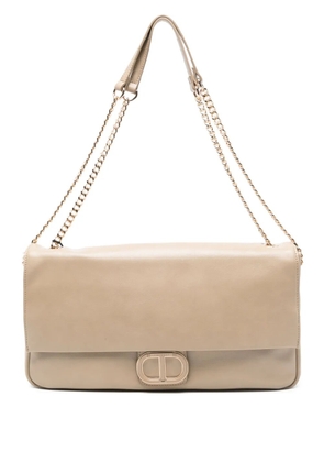 TWINSET logo-plaque tote bag - Neutrals