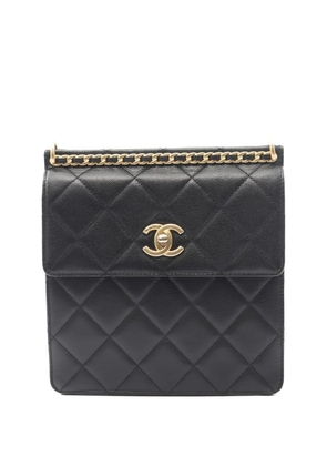 CHANEL Pre-Owned 2021 matelasse caviar backpack - Black