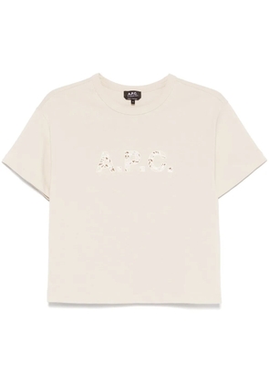 A.P.C. Annie T-shirt - Neutrals