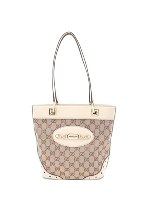 Gucci Pre-Owned 2000s GG canvas shoulder bag - Neutrals