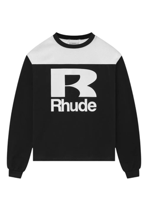 RHUDE long-sleeve sweater - Black