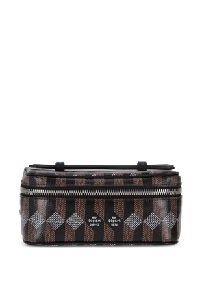 Au Départ zip-fastening vanity bag - Black