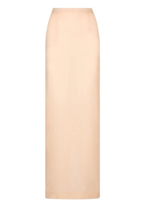 Dolce & Gabbana KIM DOLCE&GABBANA georgette maxi skirt - Neutrals