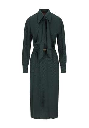Gucci Interlocking G midi dress - Green