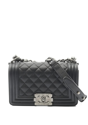 CHANEL Pre-Owned small Boy shoulder bag - Black